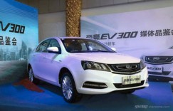 吉利帝豪EV300正式上市 补贴后售价12.88-14.98万元